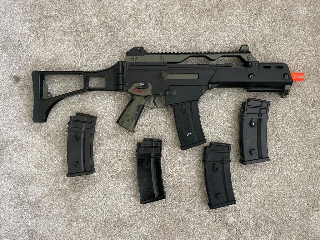 G36C Golden Eagle Hand Painted AEG Airsoft Gun