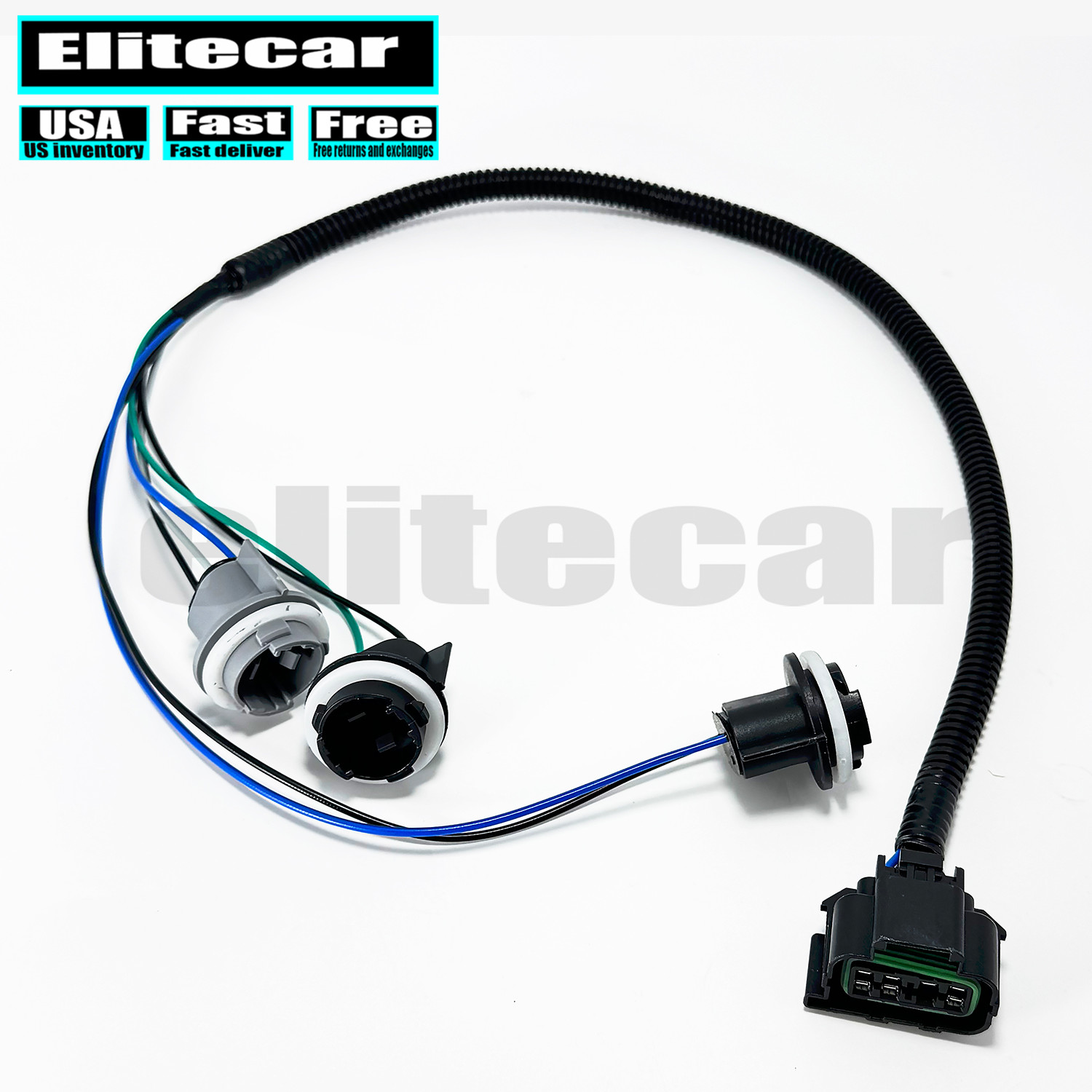 New Right Passenger Tail Light Wiring Harness for 2000-2006 Tahoe Suburban Yukon