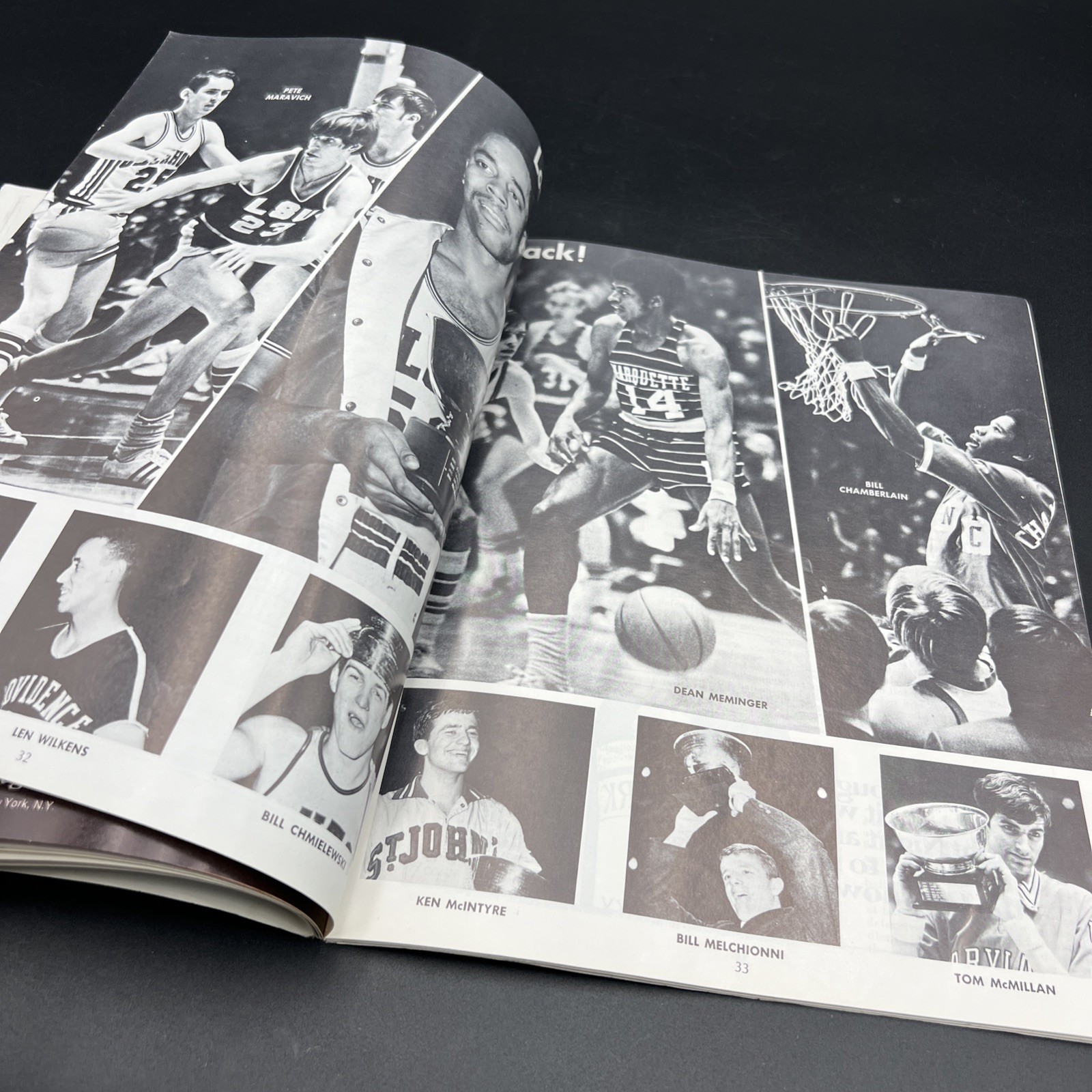 1974 NIT Tournament Program Madison Square Garden NCAA 37th Annual