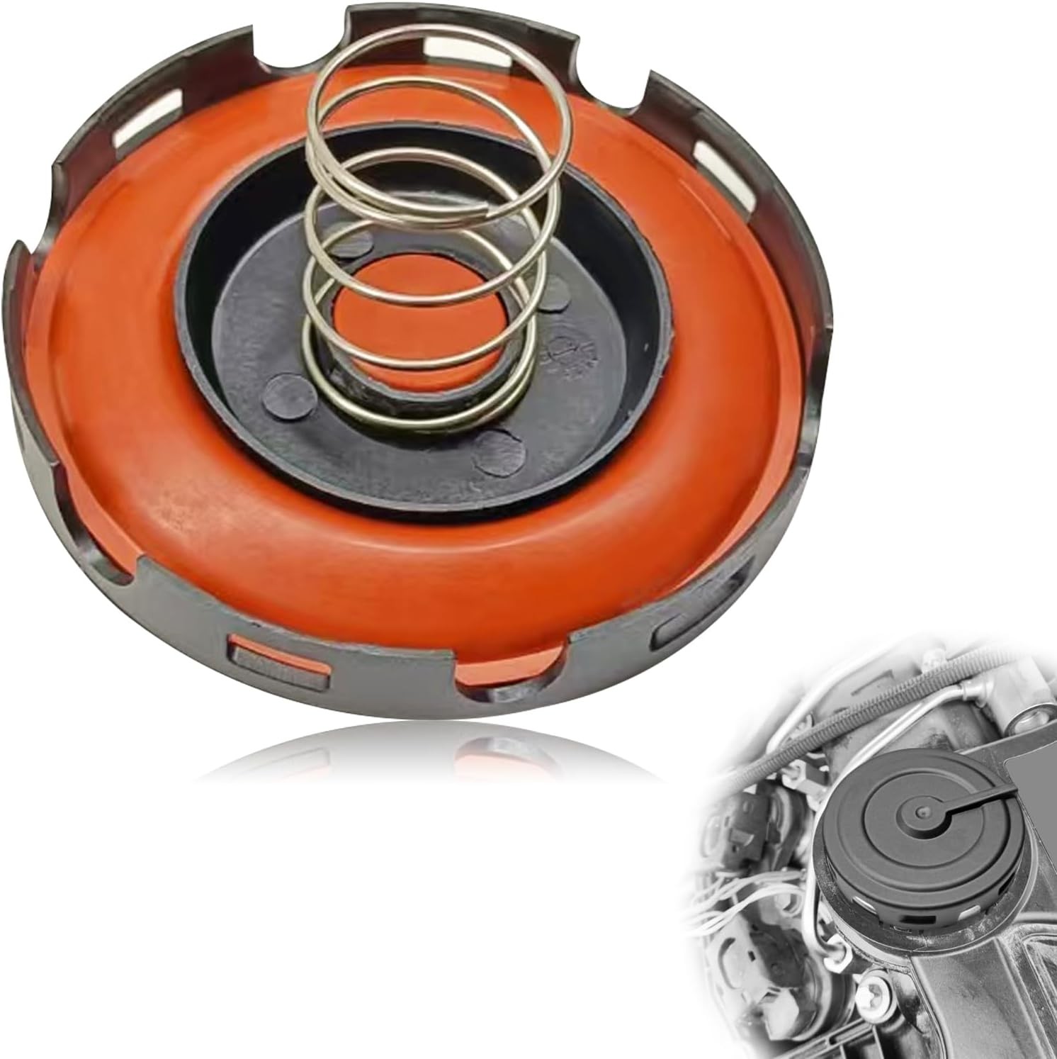 PCV Valve Diaphragm Cover Repair Kit Compatible with VW Golf Jetta Passat...