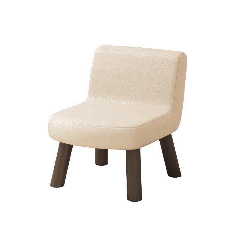 Backrest sofa stool, household small chair adult stool simple coffee table stool