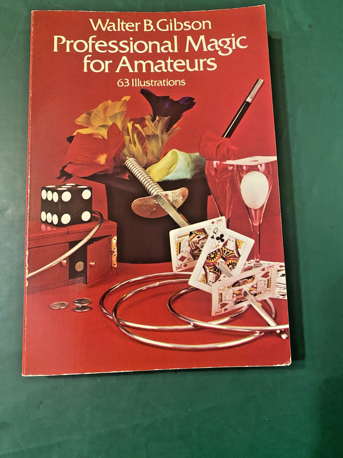 magic book professional magic for amateurs by Gibson New
