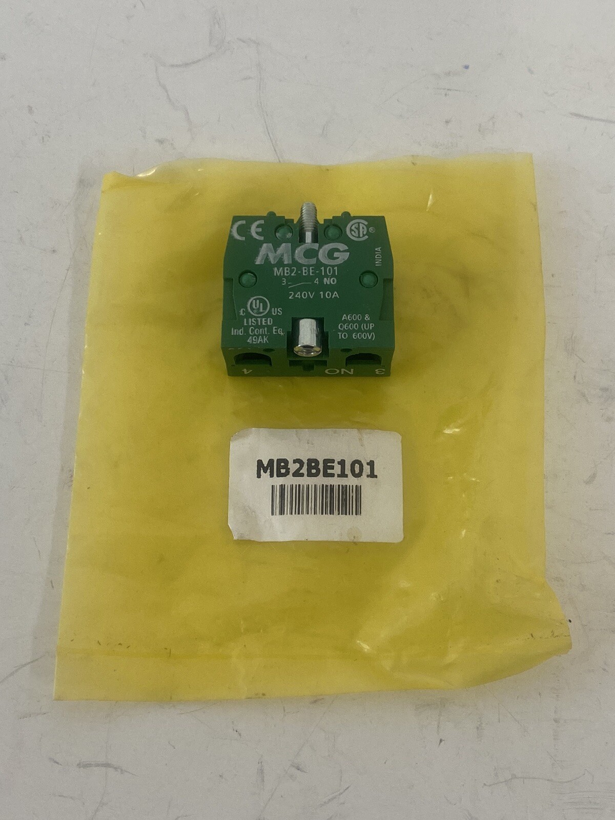 MCG CONTACT BLOCK MB2 BE101 NNB