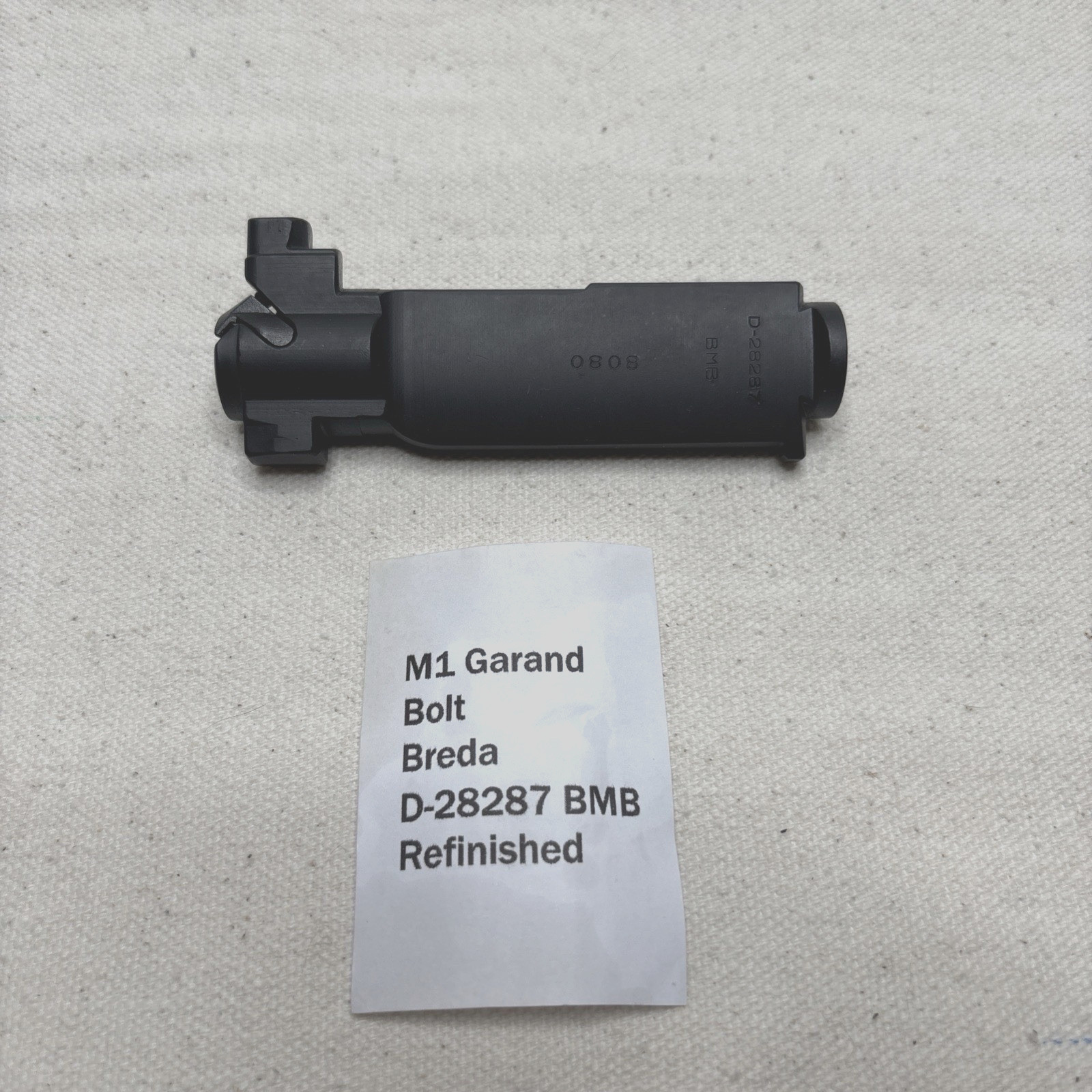 D-28287 BMB M1 Garand Complete Bolt Assembly Italian Breda Mfr