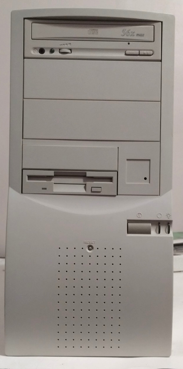 233 MMX BABY AT Win Game PC RARE! Lpt, ISA,PC & USB! Trident Clean! Retro READ!