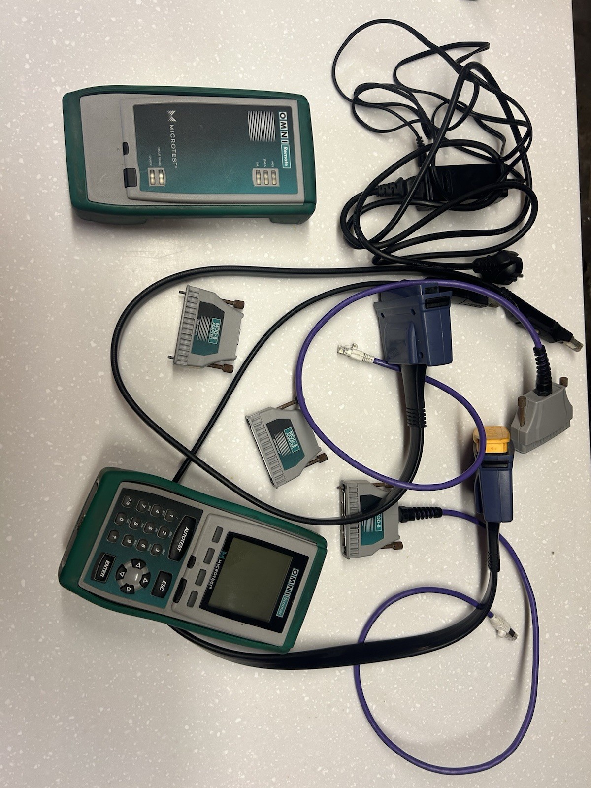 FLUKE MICROTEST OMNI SCANNER *WORKING