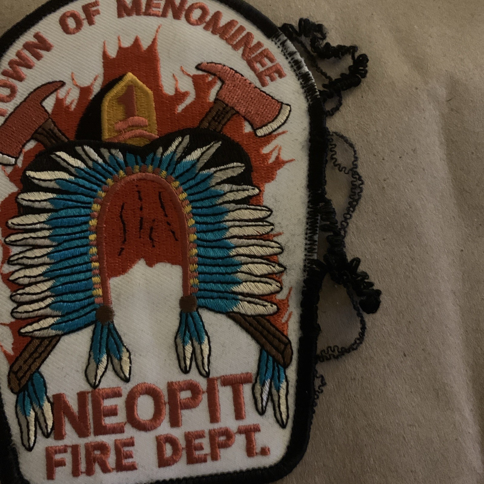 Vintage Wisconsin fire patches (5)