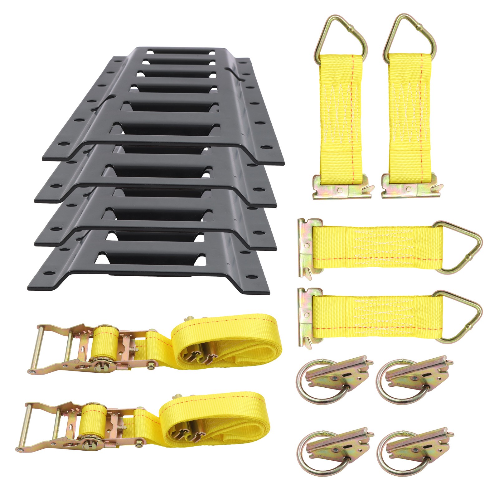LABLT Horizontal 1' E -Track Rail Tie Down Enclosed Trailers Durable For Trucks