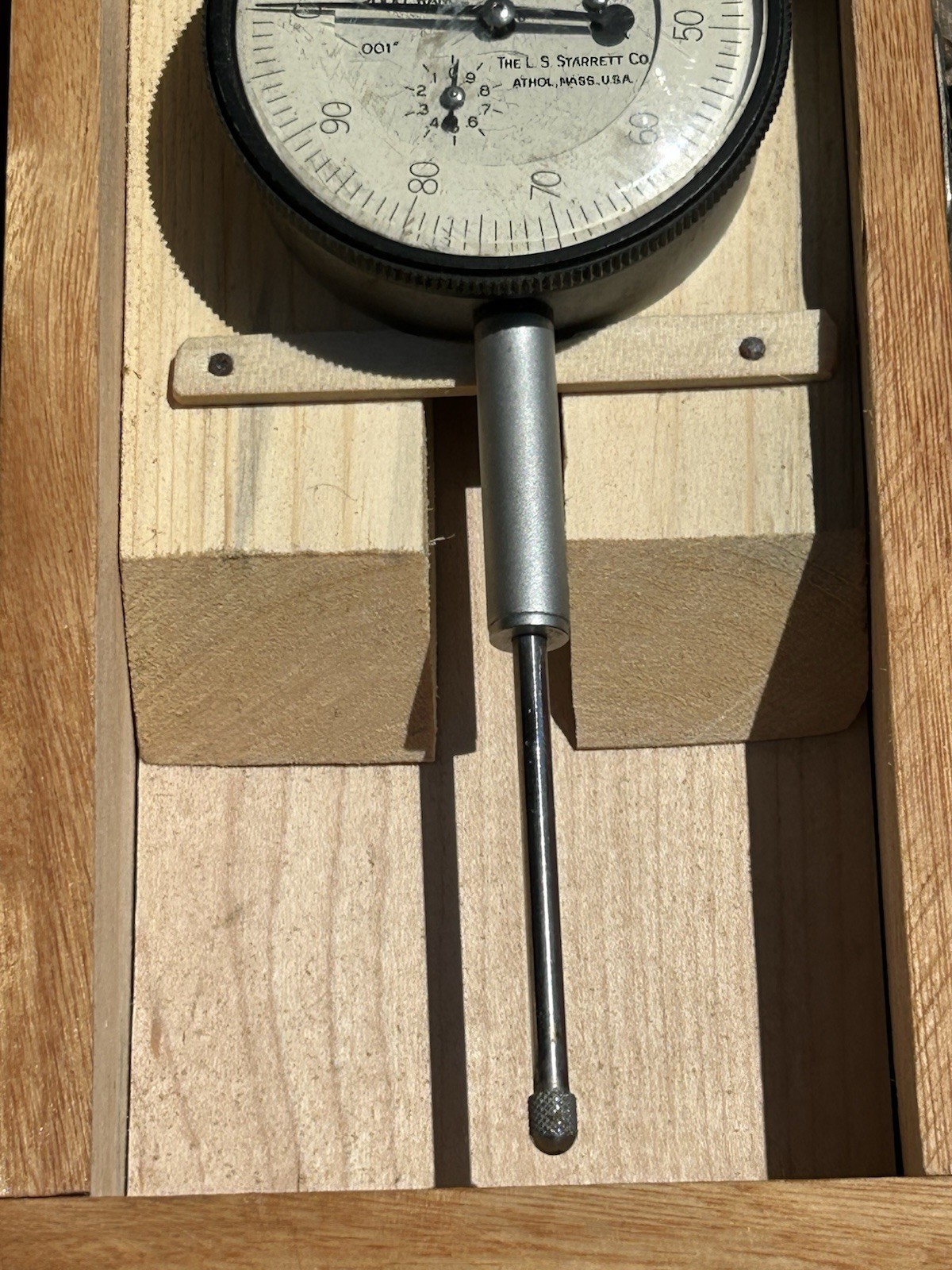 Starrett Dial Indicator 655-2041 With Case