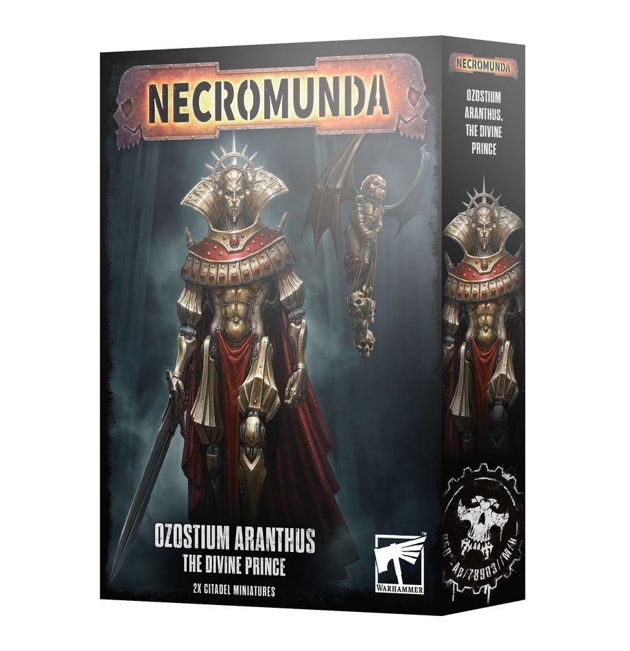 Necromunda: Ozostium Aranthus, The Divine Prince - Warhammer 40k - New! 301-61