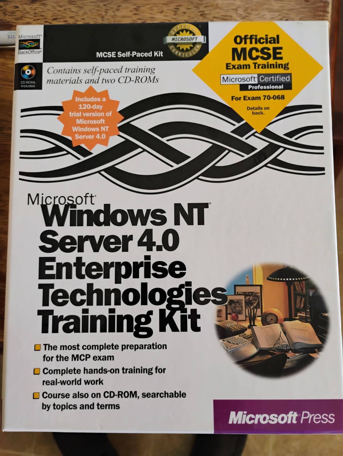 Microsoft Windows NT Training Kit Lot with Novel CNA - Plus Frontpage IIS 4 ect