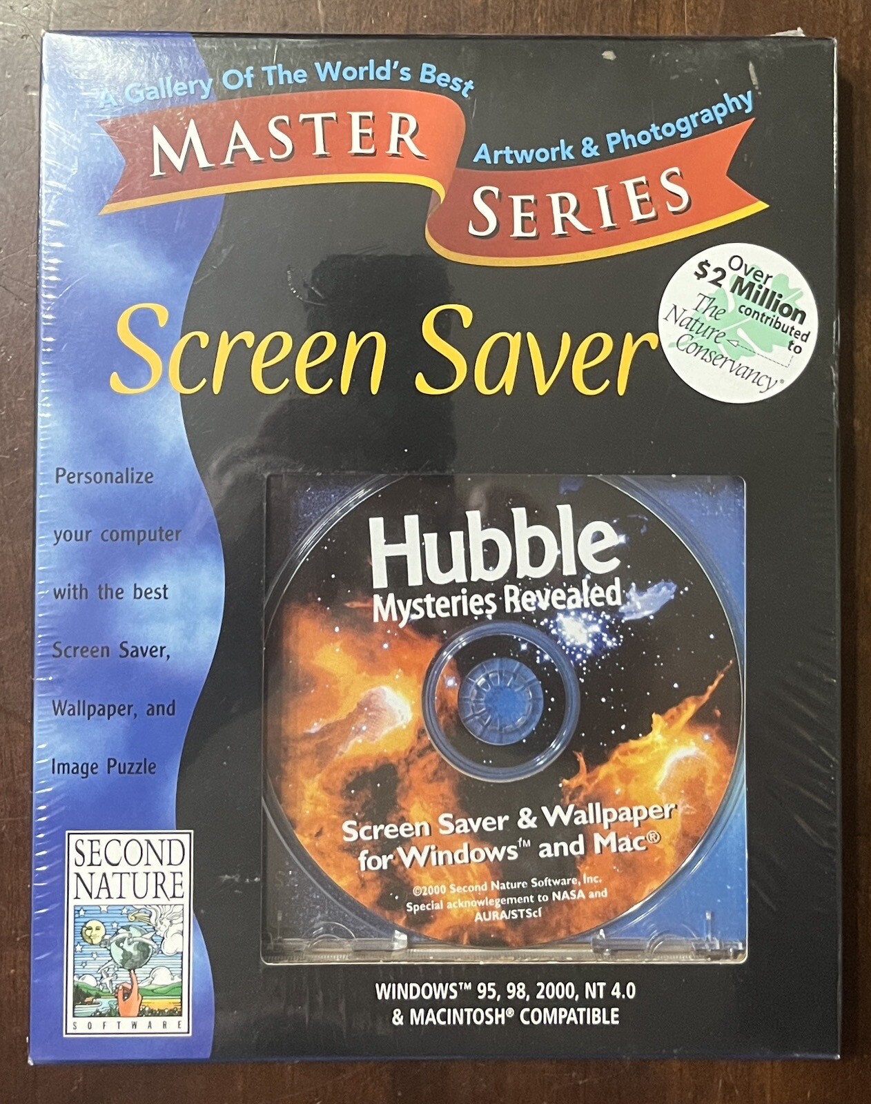 Vintage Master Series Screen Saver Hubble Mysteries Revealed Mac & Windows NIB