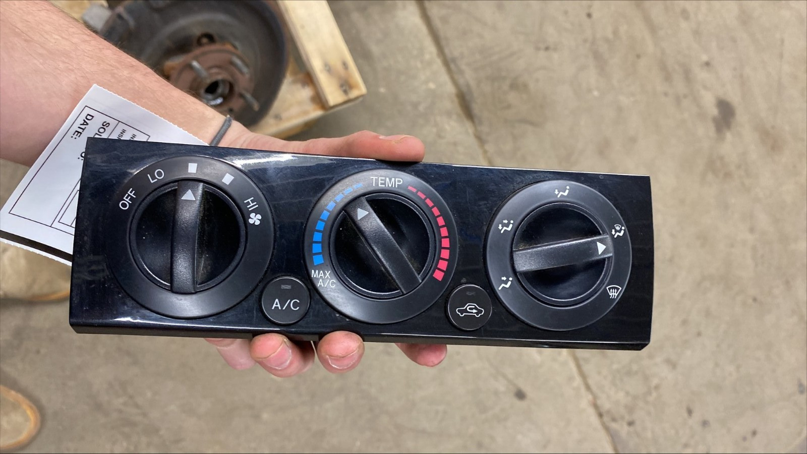 2012 2015 Toyota Tacoma A/C Heater Temperature Climate Control ID 55900-0407 Use