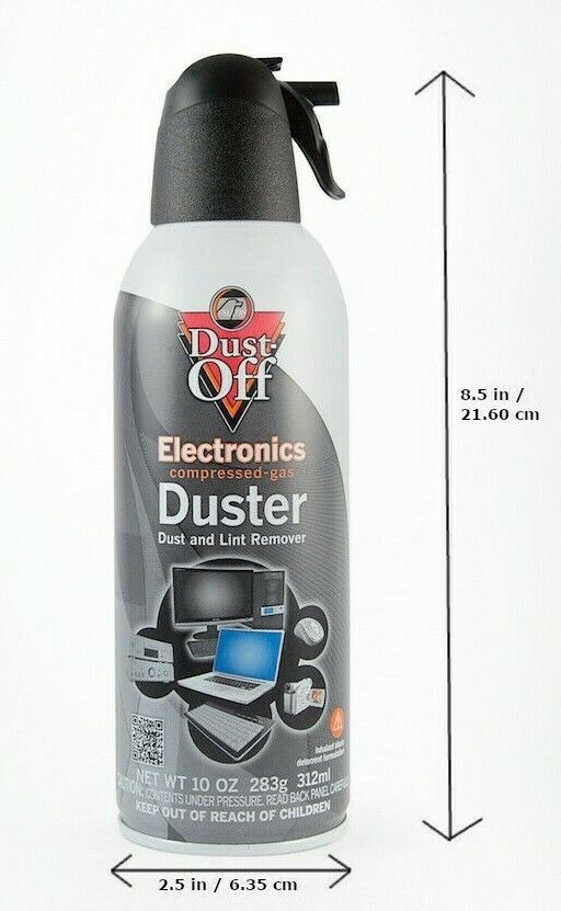 Falcon Dust-Off Compressed Air Electronics Lint Duster 10oz 4 Pack