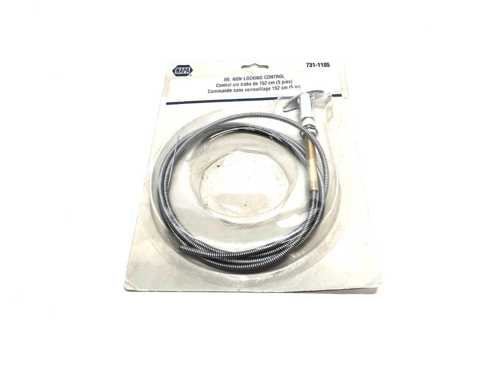Napa 5 Foot Non-Locking Control Cable 731-1105 NOS