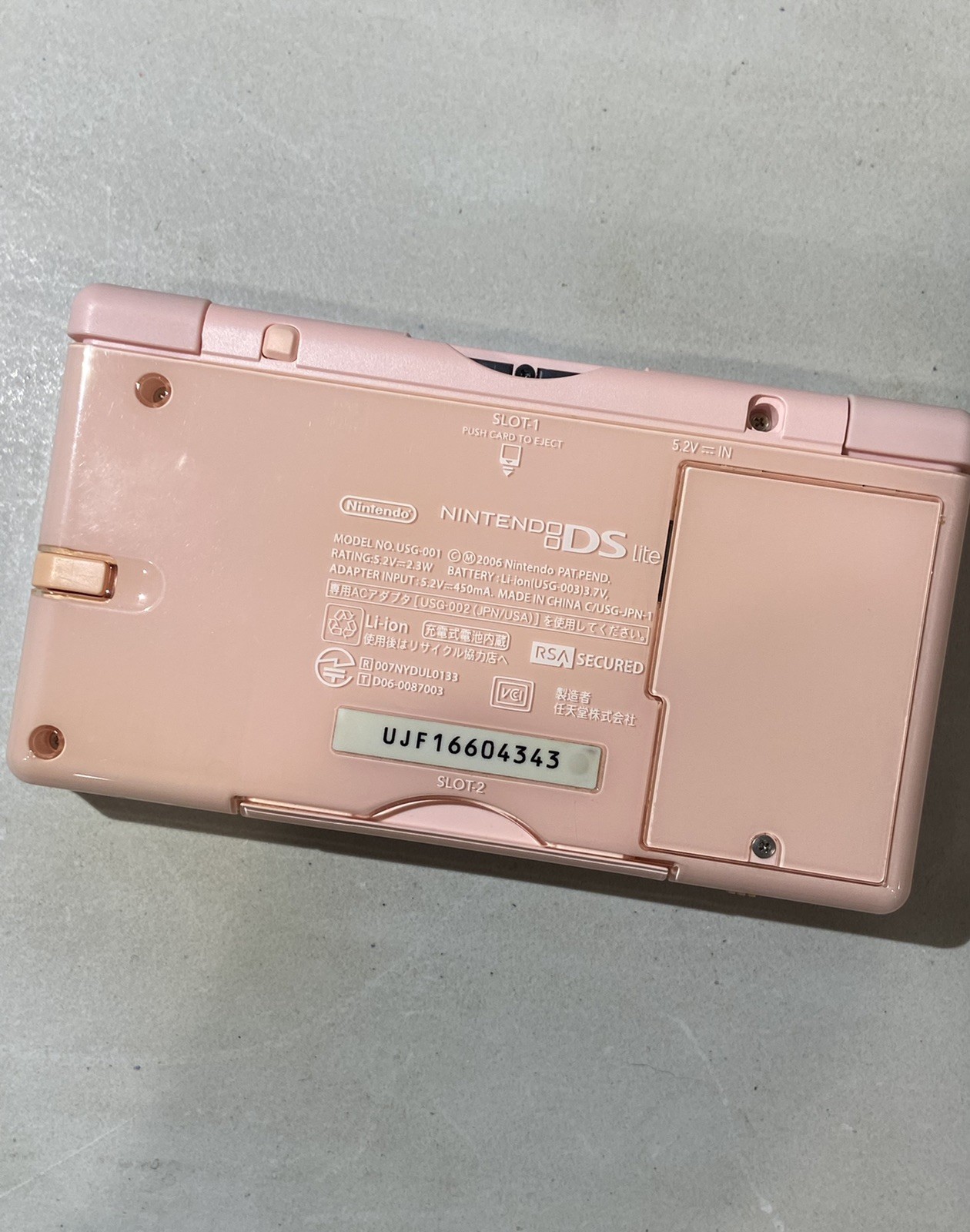 Nintendo Ds Lite USB-C Coral Pink Handheld Console #7
