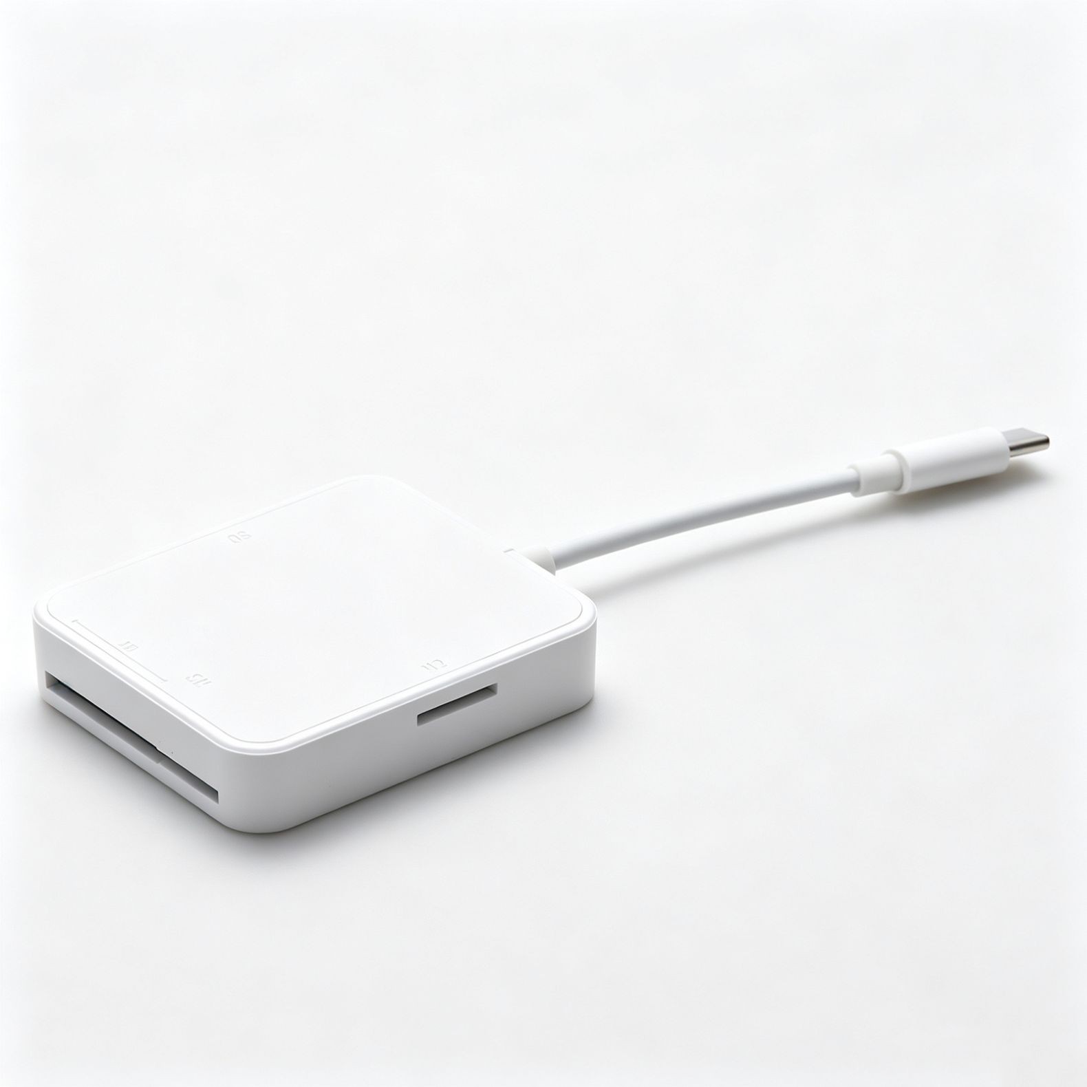 USB-C M2 SD SM XD Card Reader Reader 4-Slot Memory Card Adapter