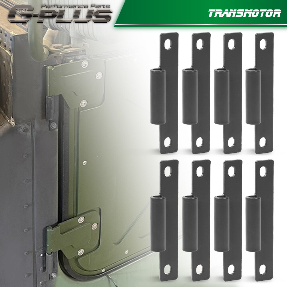 Body Side Door Hinge(8)pack w/ screws(16) Fits For M998,Humvee, 4 Doors