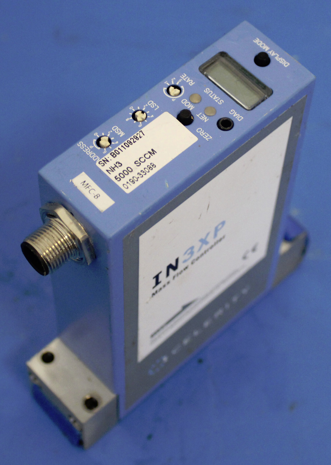 CELERITY MASS FLOW CONTROLLER IN3XP AAVGDD0W1 GAS N2 11000 SCCM