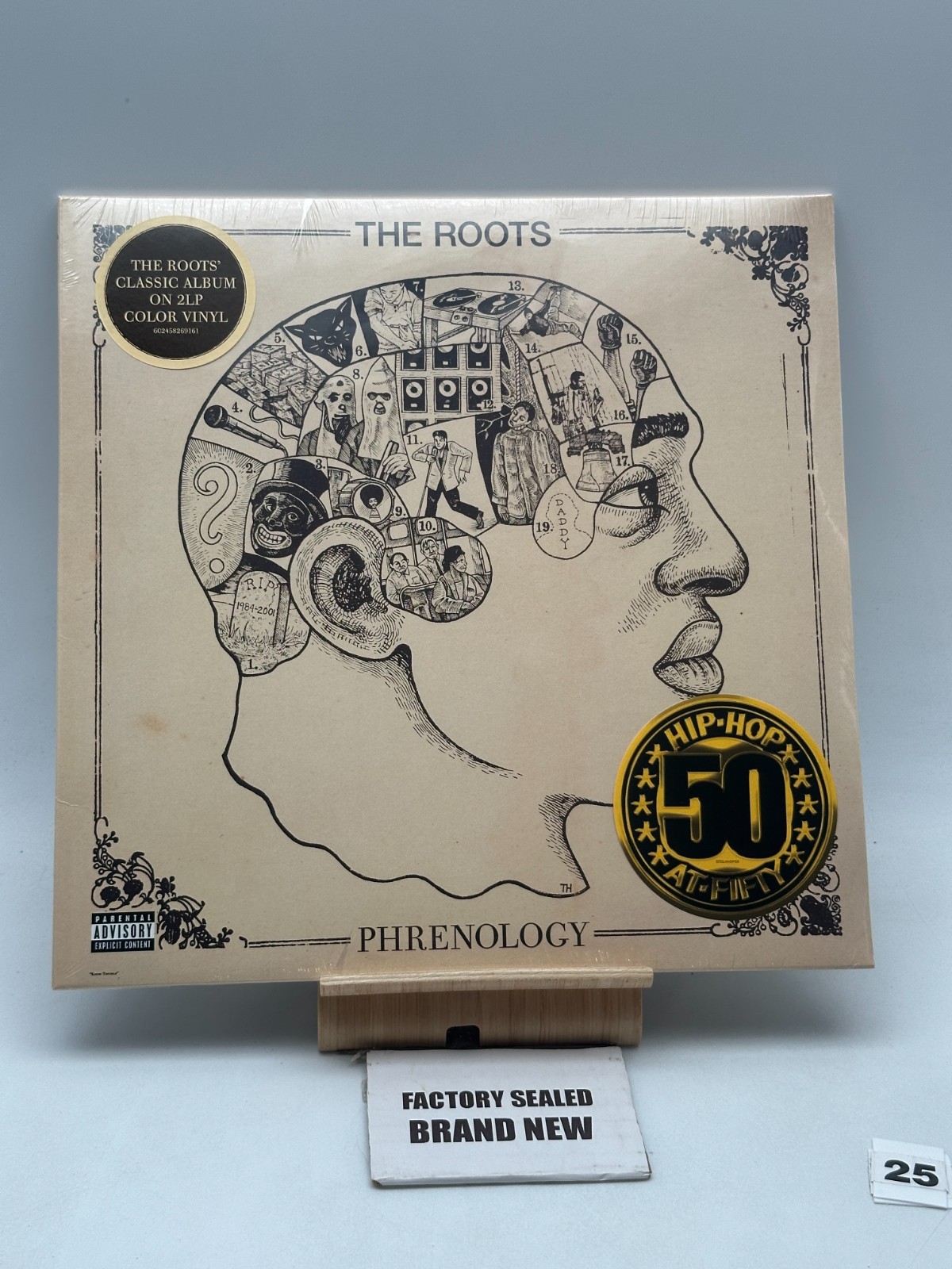 The Roots – Phrenology Limited Edition Repress, Tan Vinyl Brand New 2XLP Vinyl