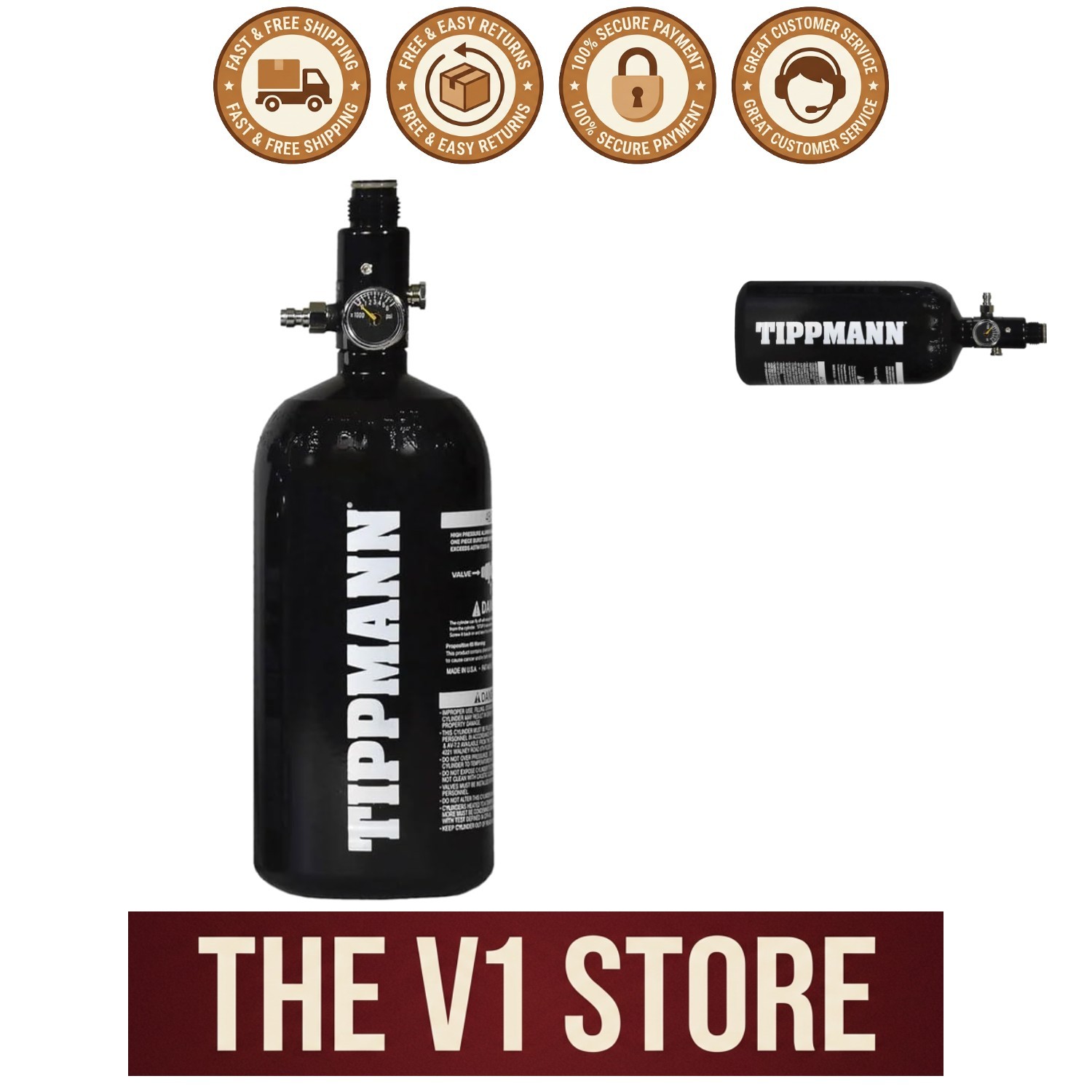 Upgrade Your Game: Empire 48ci 3K Paintball Tank - DOT Certified Performance