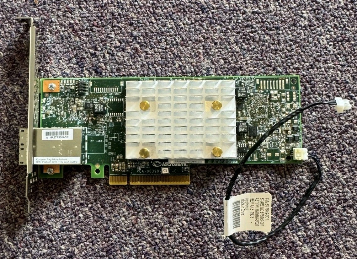 804405B21 HPE Smart Array P408ep SR Gen10 Controller 836270001 G2U