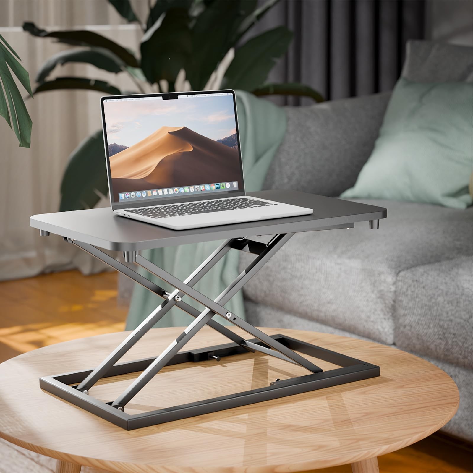 Standing Desk Converter Height Adjustable, Sit to Stand up Desk Riser Computer W
