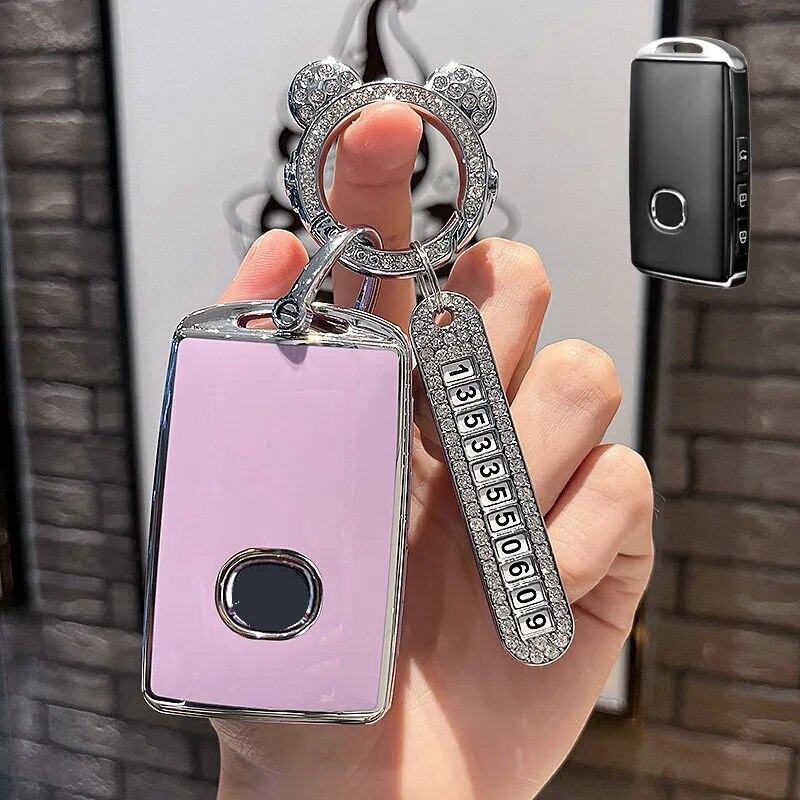 TPU Car Key Case Cover Fob for Mazda 3 Alexa CX30 CX-30 CX-5 CX5 CX3 Keyless