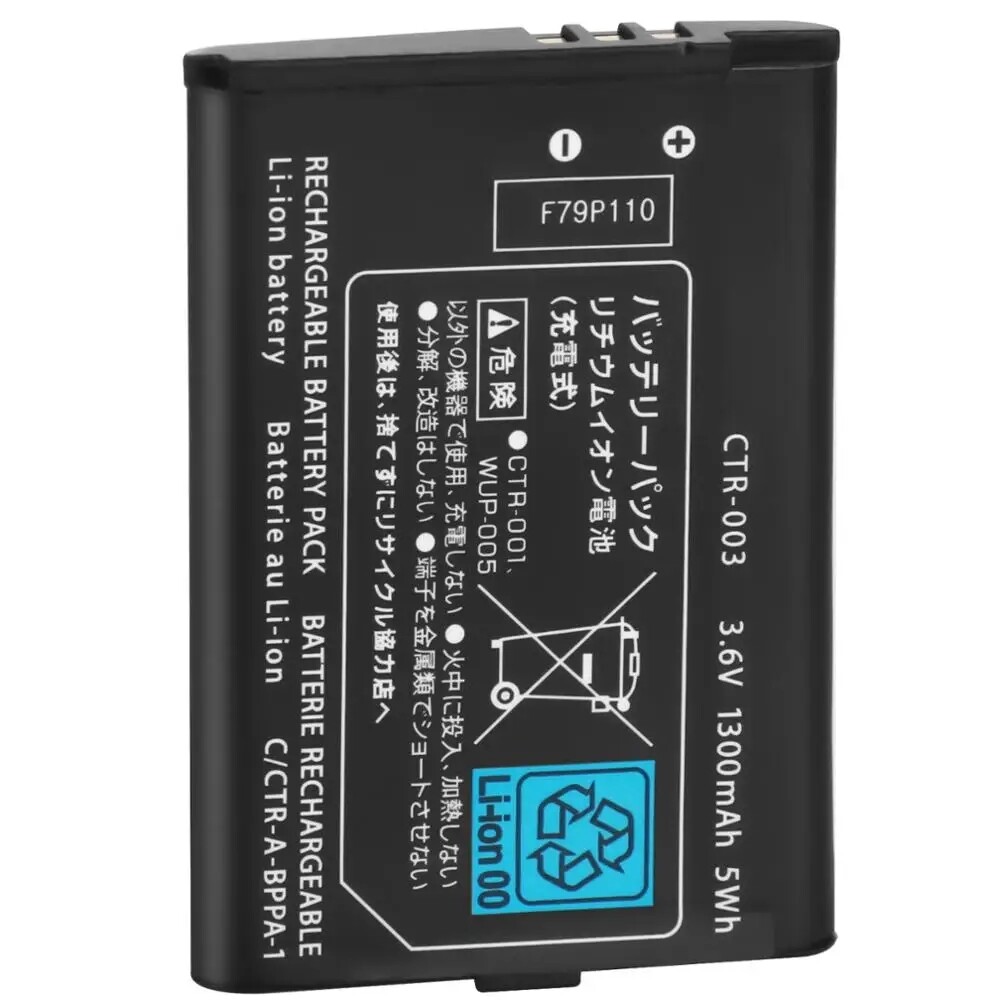 For Nintendo 2DS XL Battery CTR-003 CTR-001 GENCA-028/3DS Replacement Tools