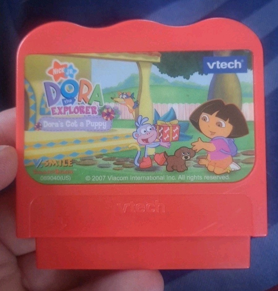 Dora the Explorer Dora’s Got a Puppy (Vtech V.smile Smartbook) Cartridge Only