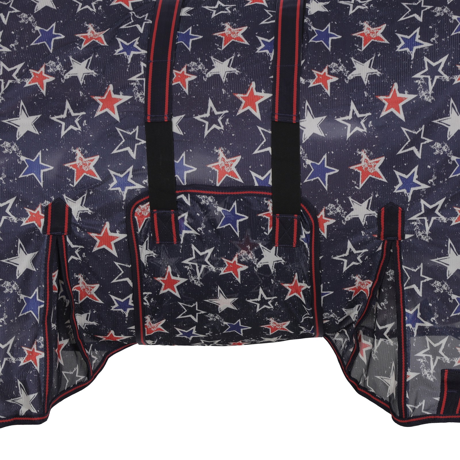 Showman Star-Spangled Mesh Fly Sheet w/ Neck Cover