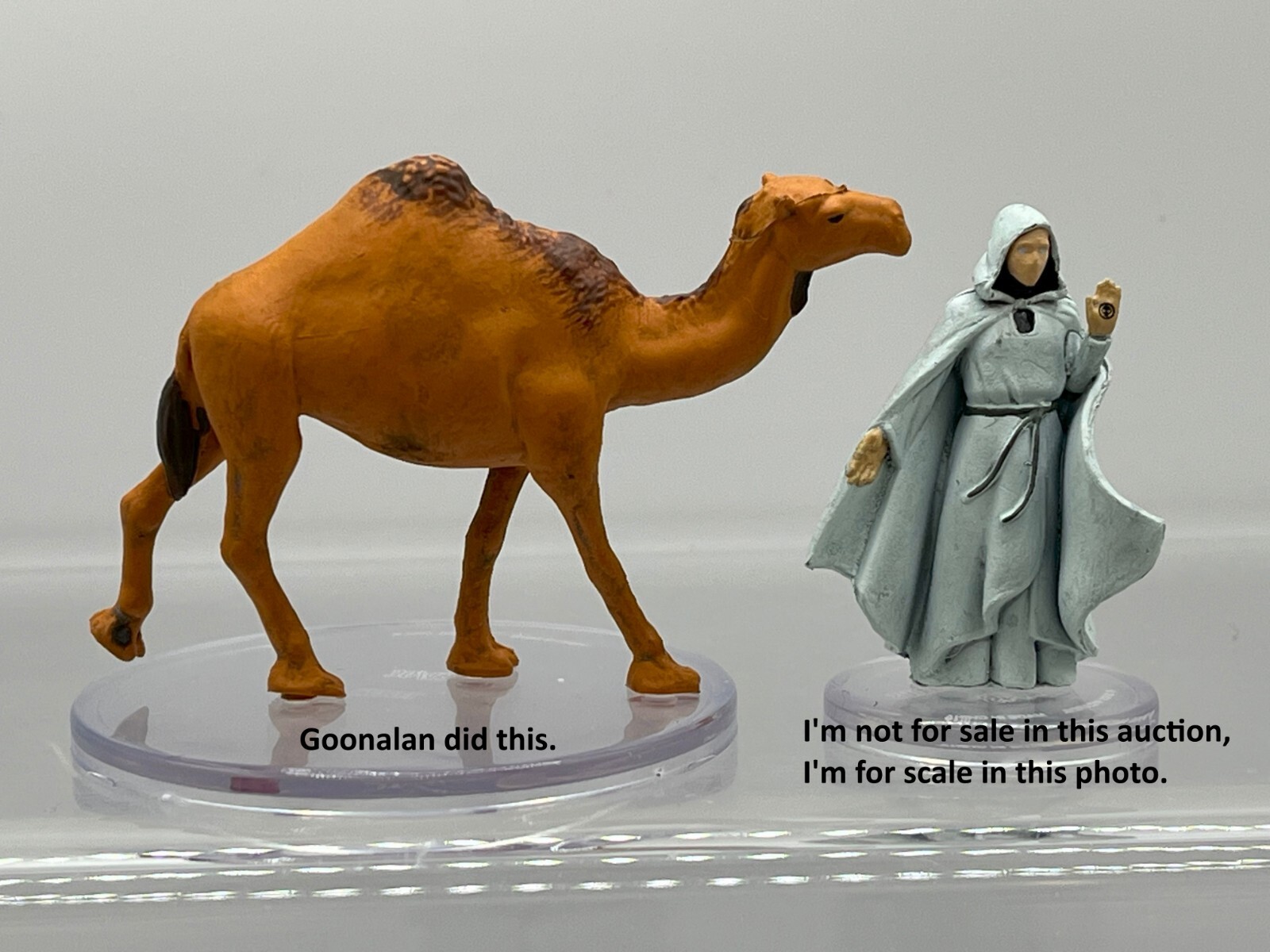 D&D Pathfinder Mini Sand & Stone 30 Camel UC LARGE