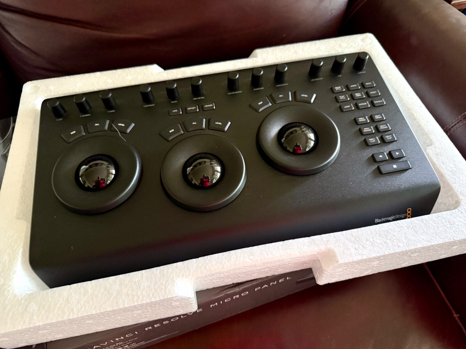 Blackmagic Design Davinci Resolve Micro Panel for Color Correction