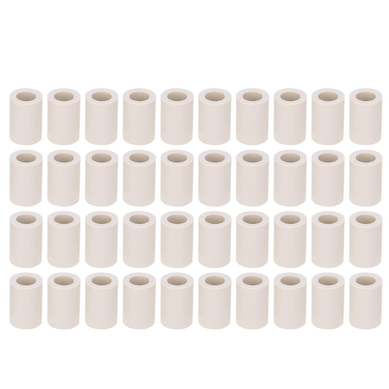 Billiard Cue Ferrules, 40pcs Fiber Repair Pool Cue Ferrules Tubes (0.8in) for...
