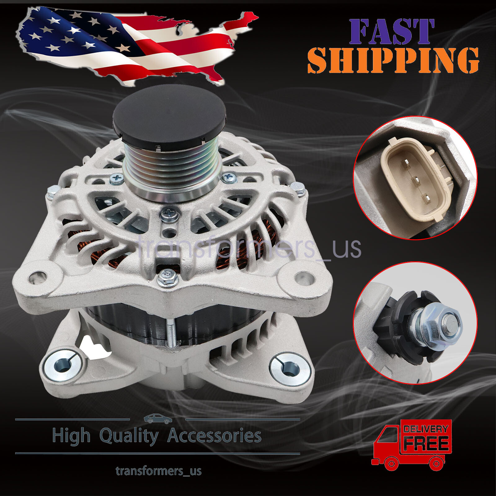 Alternator For Nissan Altima 2013 2014 2015 2016 2017 2018 2.5L 11657 231003TA1A