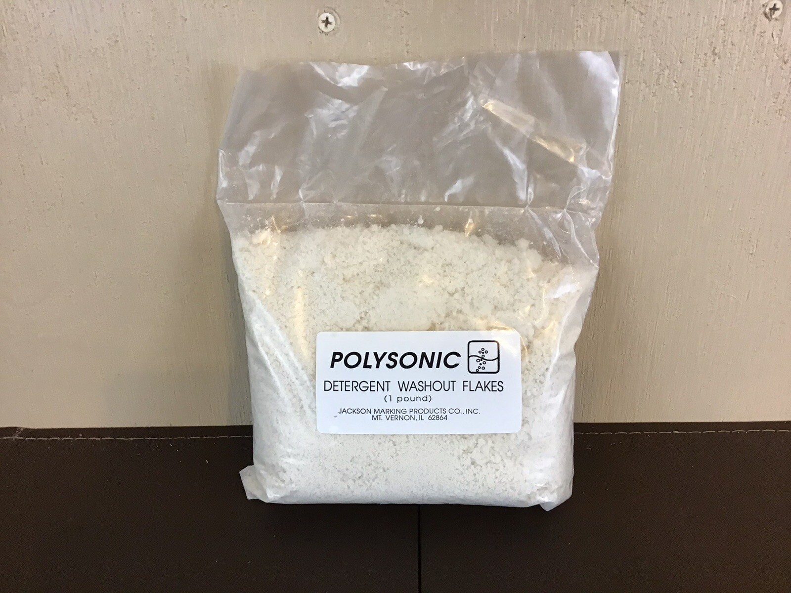 Polysonic Detergent Washout Flakes 1# Stamp Making Jackson Marking NOS
