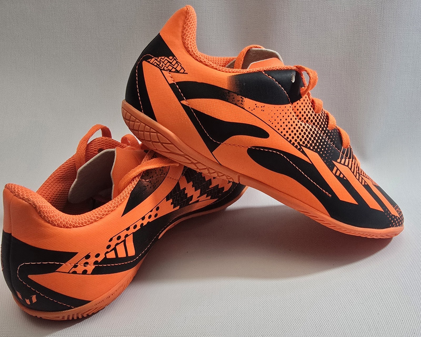 ADIDAS Size 3 - MESSI X SPEEDPORTAL.4 IN - GZ5138 Florescent RARE SNEAKERS SHOES