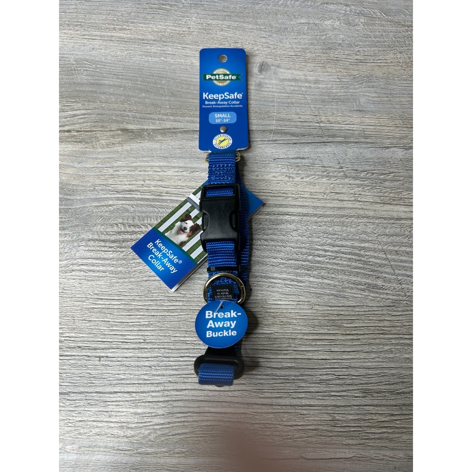 PetSafe KeepSafe Break-Away Collar Prevent Collar Accidents Small 10-14 Blue