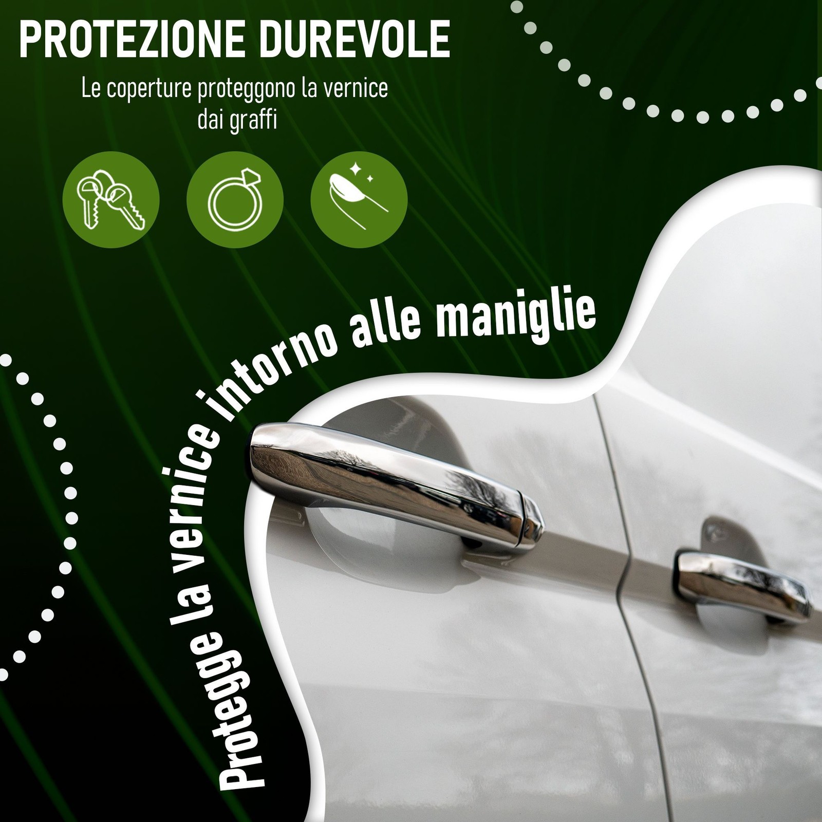 Tailgate Handle Cover for Ford Galaxy (WGR) 1995-2006 Chrome