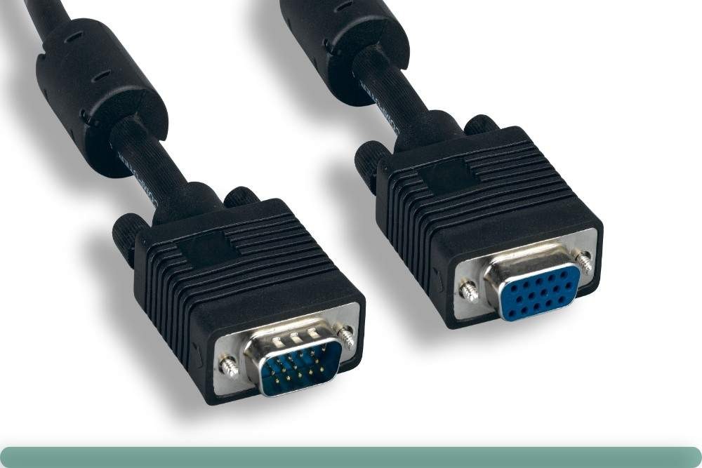 75FT SVGA Cable Monitor UL2919 HD15 Extension Male to Female