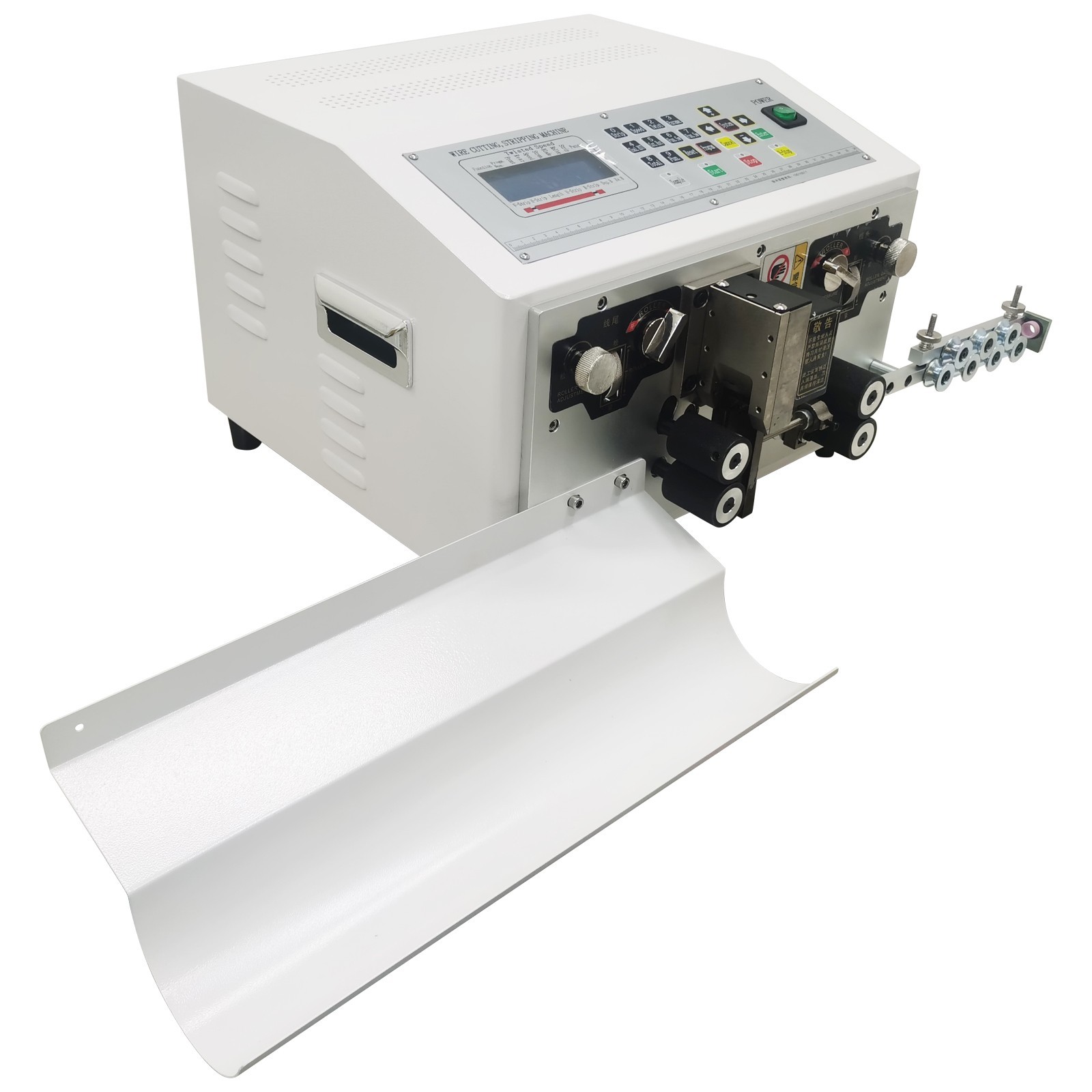 500W 110V Full Automatic Computer Wire Stripping Cutting Machine 3000-8000 pcs/h
