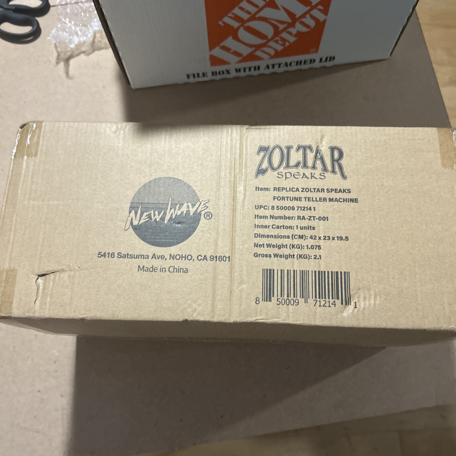 New Wave Toys Replicade Zoltar Speaks Fortune Teller (unopened, new in box)