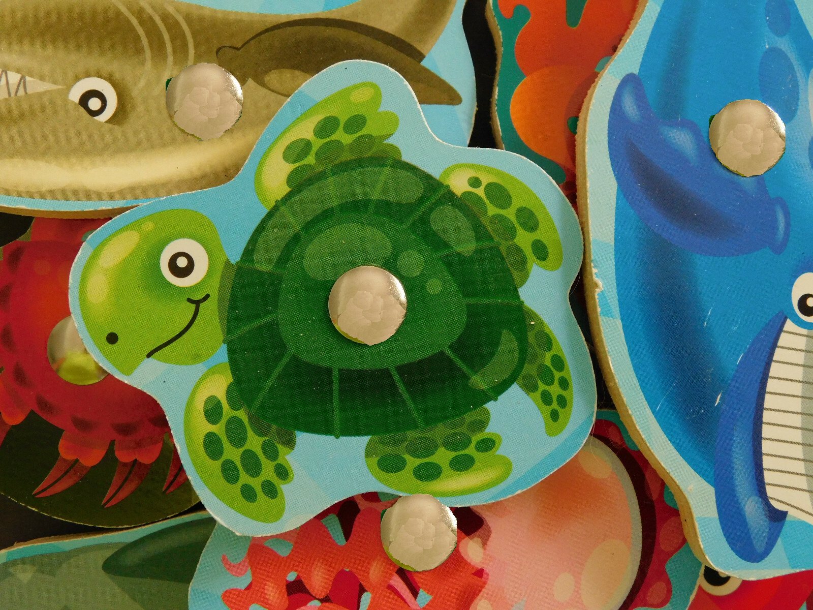 Replacement Piece for the Melissa & Doug Fishing Game Puzzle - One, Your Choice
