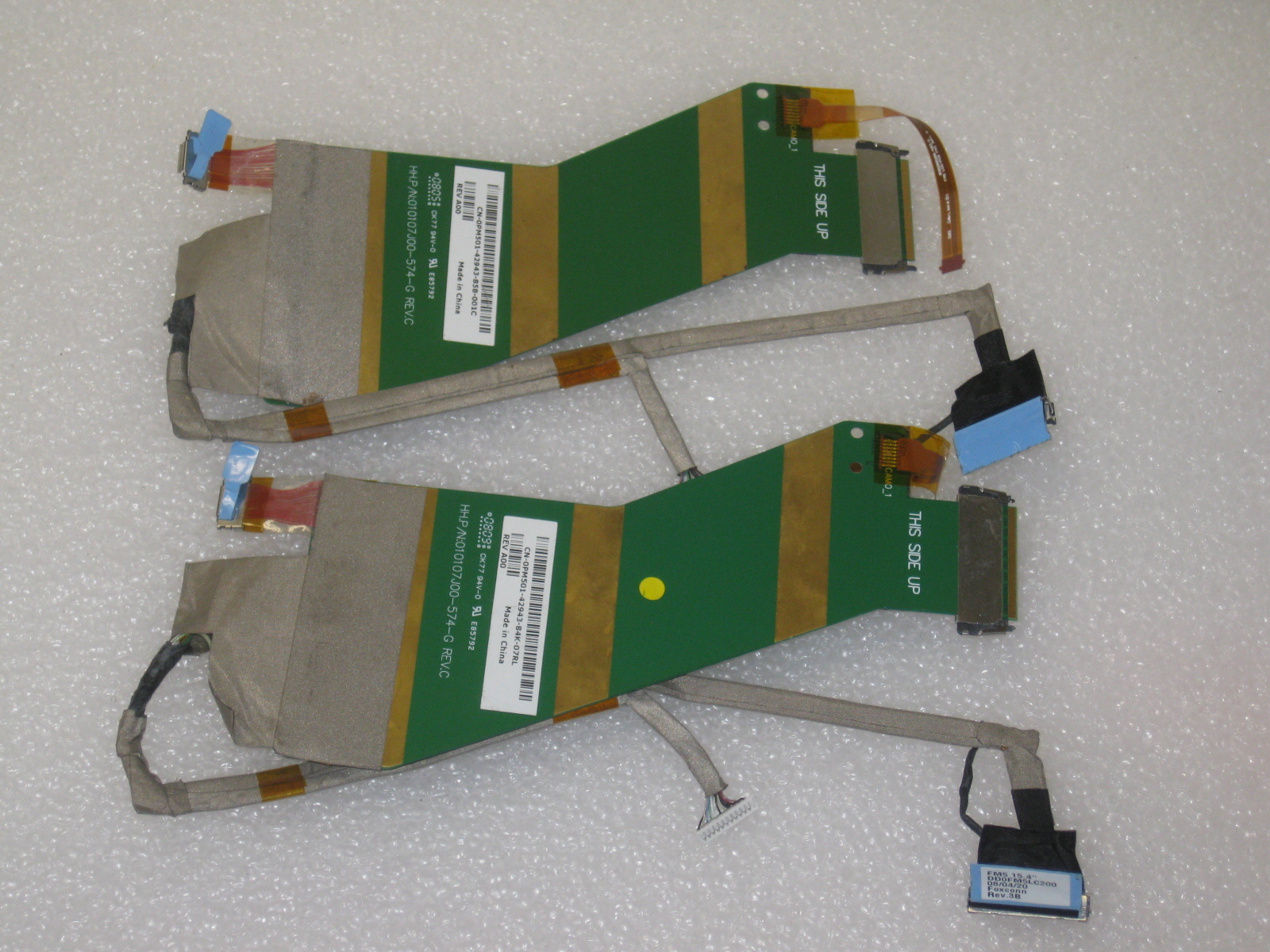 OEM Dell Inspiron 1520 1521 1500 LCD Flex Ribbon Cable Laptop PM501 (LOT OF 2)