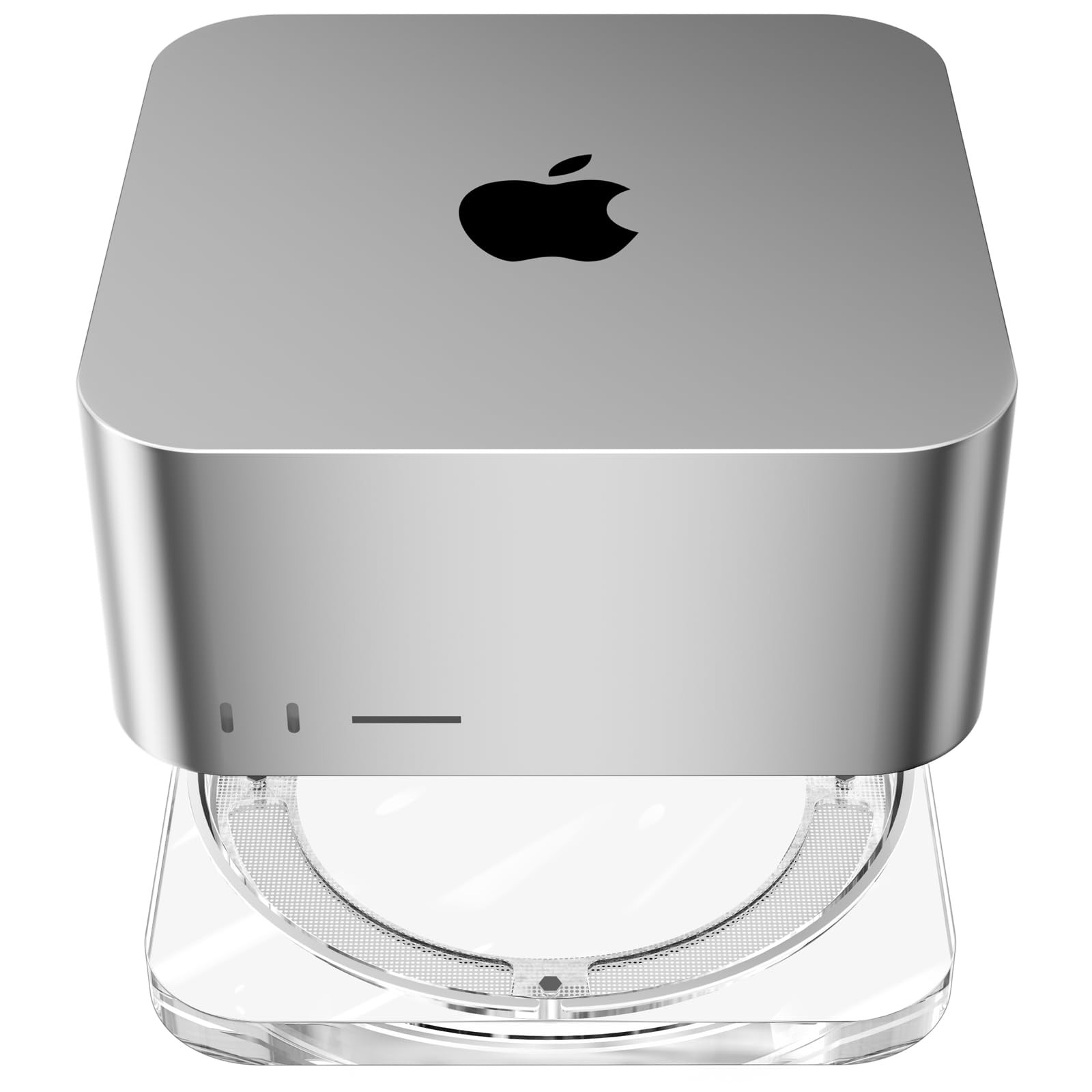 Transparent Acrylic mac Studio Stand, Built in Detachable air Filter Suitable...