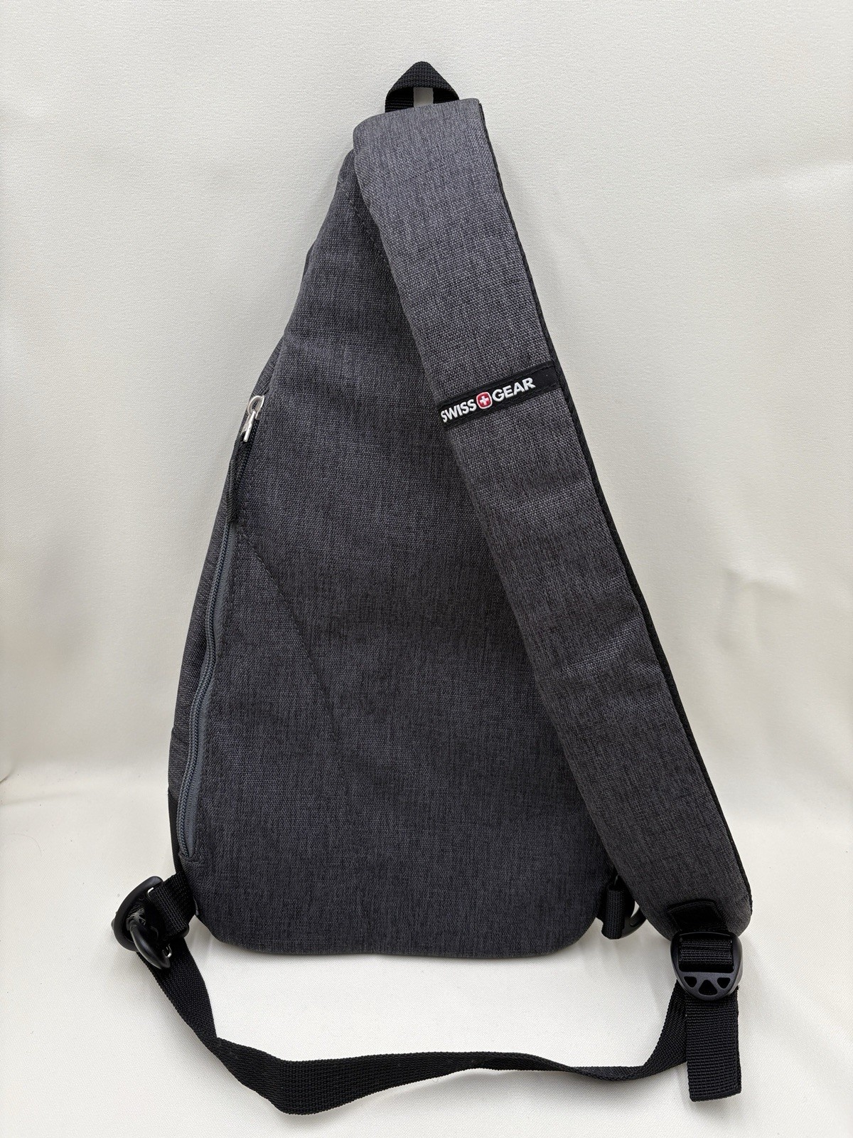 SwissGear Multi Section Vertical Bag Strap - Black Gray
