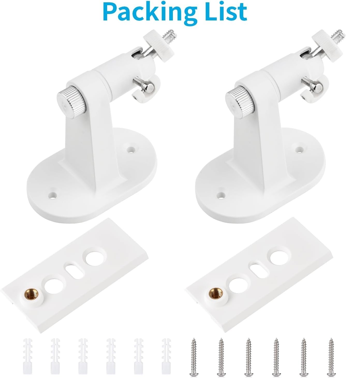 Efficient Camera Wall Mount for Ring Systems - 360° Angle, Indoor & Outdoor Use