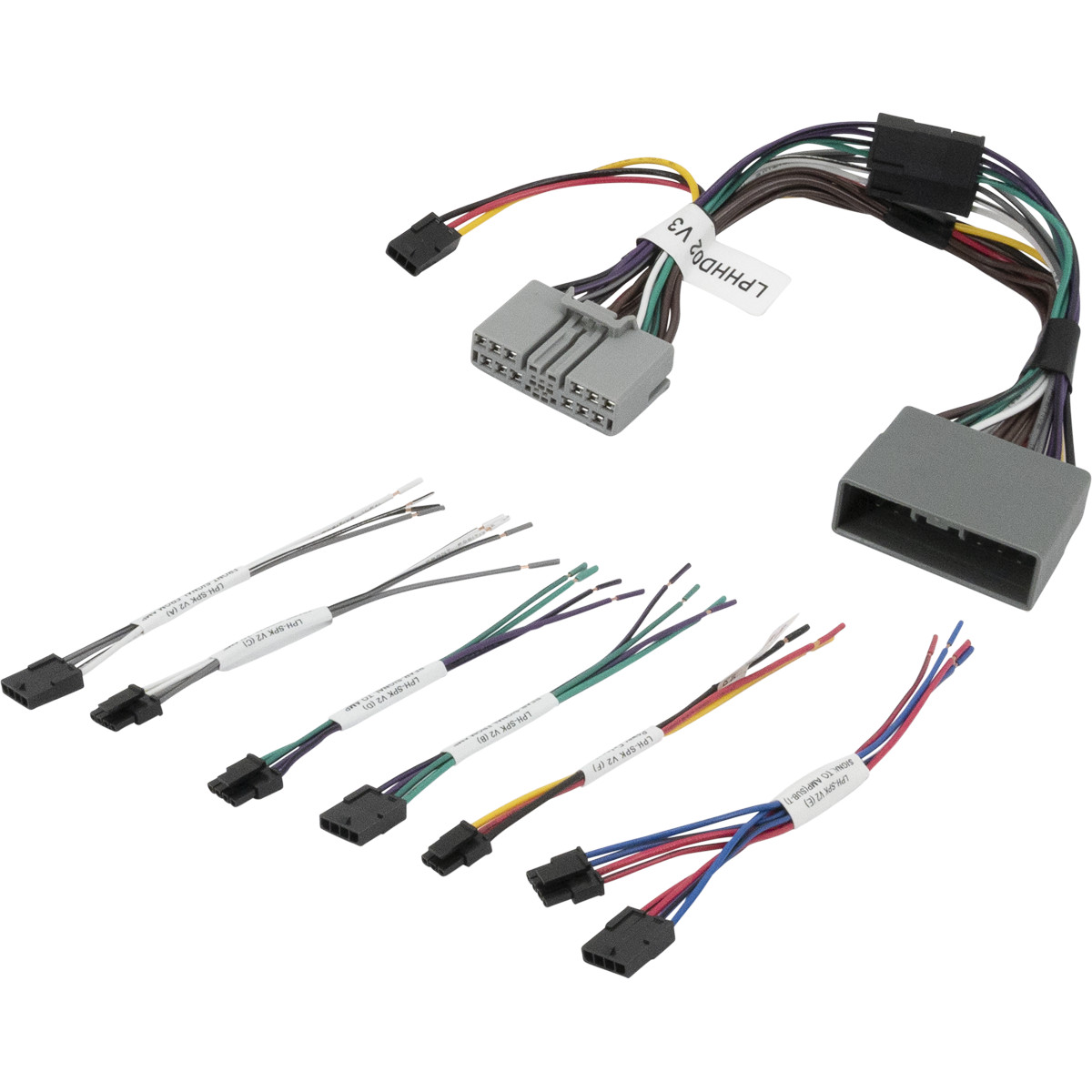PAC Amplifier Integration Solution for Select 2006-2011 Honda LPHHD02+LPA-E.4