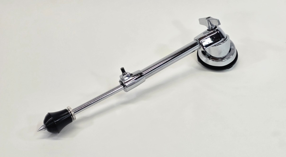 Gretsch Bass Drum Spur Leg Complete Post Assembly -Chrome