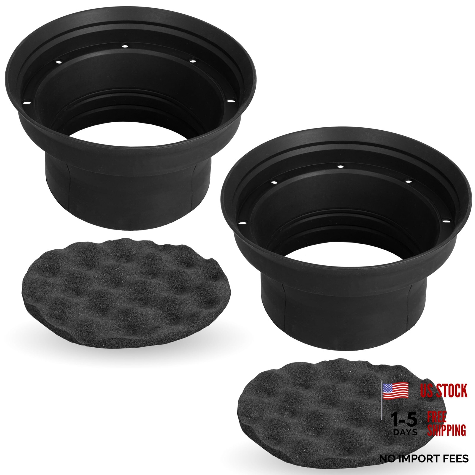 XBAF65 Weatherproof Silicone Rubber 6.5" or 6.75" Weatherproof Pair